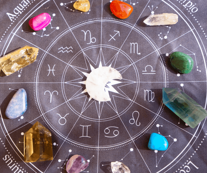 Vibing in Harmony: Discovering the Cosmic Dance Between Crystals and Astrology